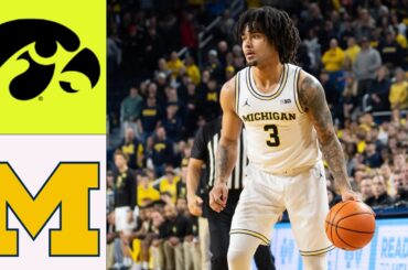 Michigan vs Iowa | Game Highlights | March 5,2026 | Men's College Basketball Today