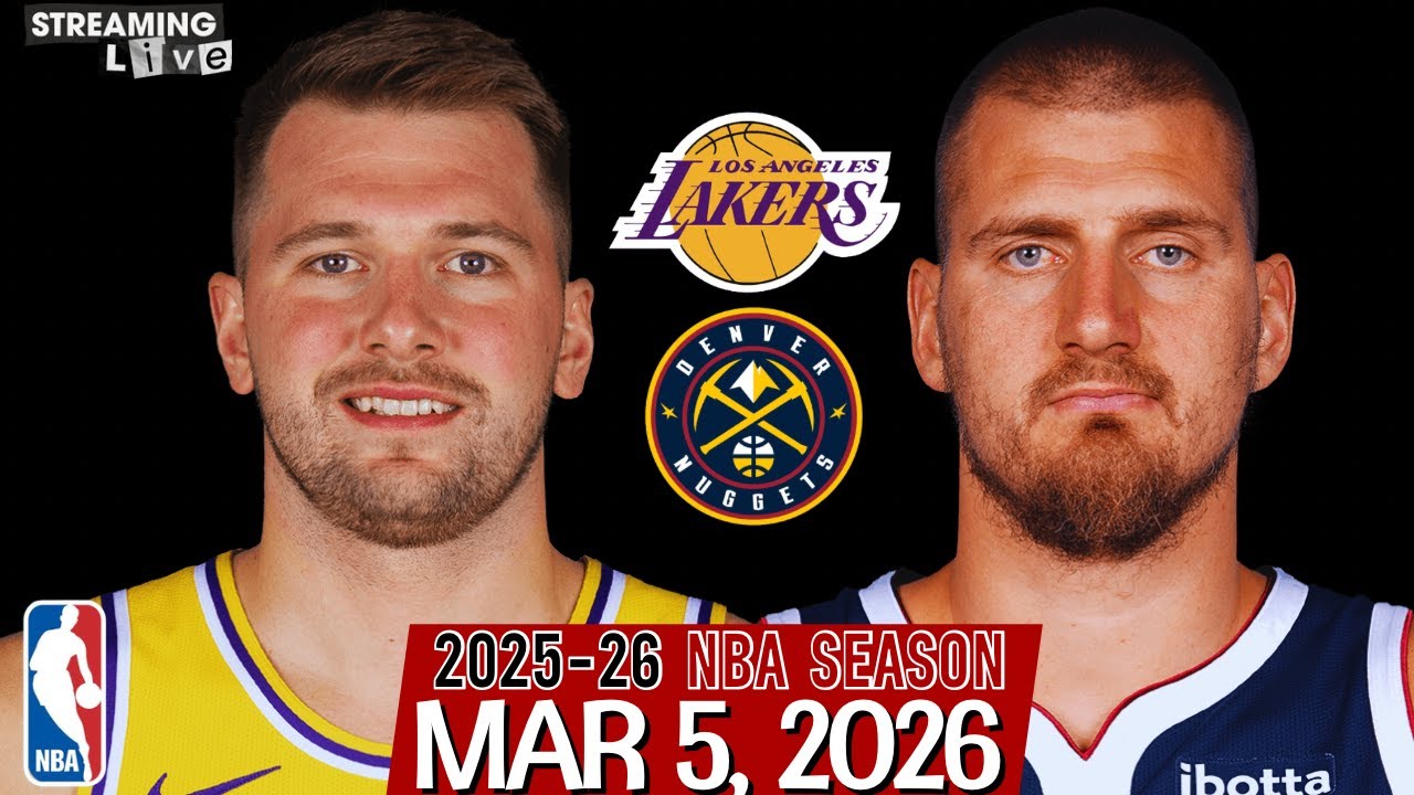 (LIVE) Nikola Jokic vs Luka Doncic | Los Angeles Lakers vs Denver Nuggets NBA Live Stream