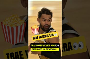 Trae Young FIRST Wizards Bucket 👀