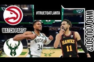 Atlanta Hawks vs Milwaukee Bucks | Live Play by Play | Watch Party Stream | #nba 3-4-26 GM 🏀🔥