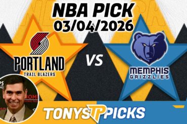 Portland Trail Blazers vs Memphis Grizzlies Pick 3/4/26 NBA Pick Prediction
