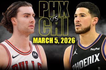 Phoenix Suns vs Chicago Bulls Full Game Highlights – March 5, 2026 | NBA Season