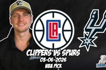 Los Angeles Clippers vs San Antonio Spurs 3/6/26 NBA Free Picks & Prediction | NBA Betting Tips