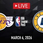 NBA LIVE NOW! Los Angeles Lakers vs Indiana Pacers | Mar. 6, 2026 | Pacers vs Lakers NBA LIVE 2K26