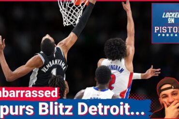 OVERMATCHED: Detroit Pistons and Cade Cunningham CRUMBLE as Victor Wembanyama DESTROYS Detroit