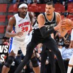 NBA Mini: San Antonio Spurs vs. Detroit Pistons | Extended Highlights