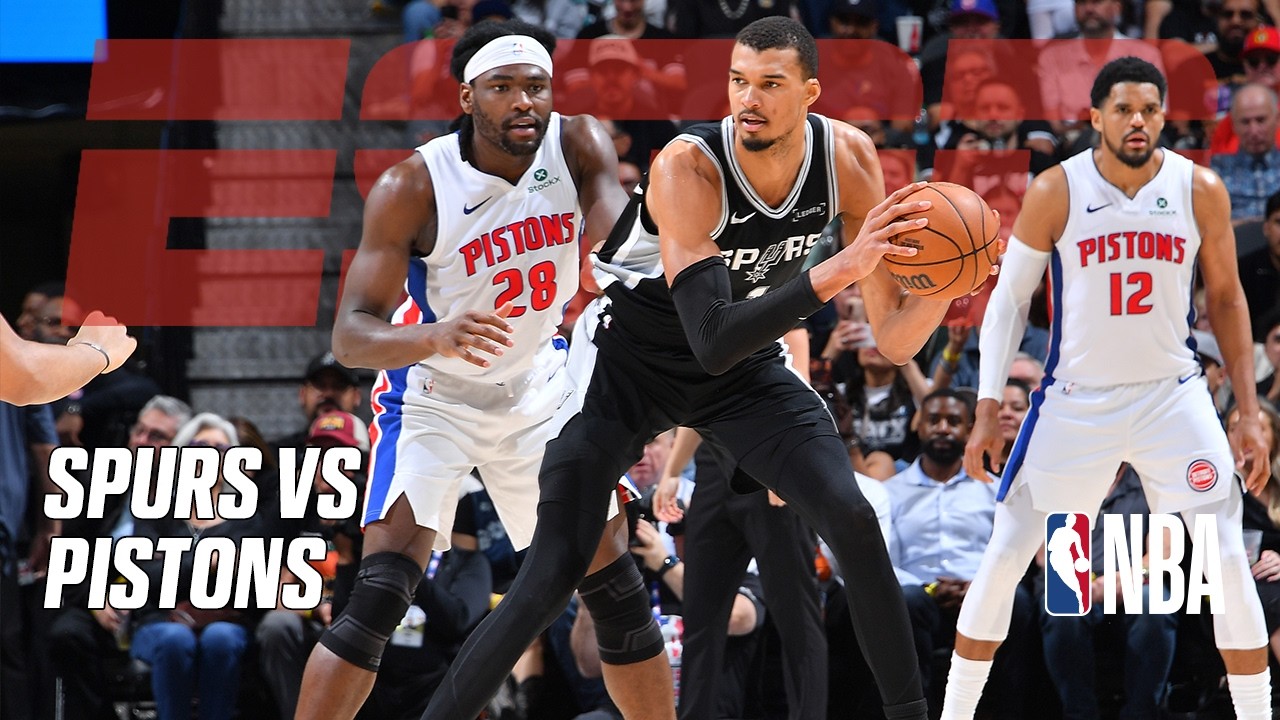 NBA Mini: San Antonio Spurs vs. Detroit Pistons | Extended Highlights