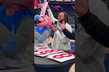 Garland Already Feeling The Wall 😎