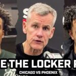 Chicago Bulls Billy Donovan, Collin Sexton & Tre Jones REACT to WIN vs Phoenix Suns