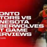 Toronto Raptors Full Media Availabilities | Post Game at Timberwolves | March 05, 2026