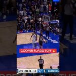 This collision with Cooper Flagg 😮