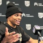 Russell Westbrook Squares Up With The Media After Sacramento Kings Lose 50th Game of Season