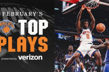 New York Knicks Top Plays: February Recap 🏀