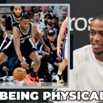 De’Aaron Fox Postgame: Bringing the Physicality