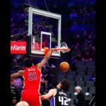 Yves Missi reverse dunk against the Sacramento kings #dunk #nba #shorts