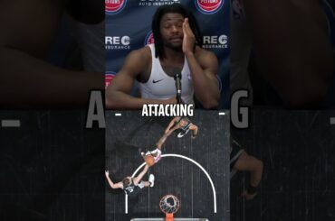 Isaiah Stewart on defending the Spurs tonight #detroitpistons