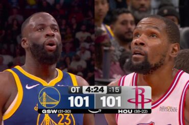 INTENSE OT Thriller Warriors vs Rockets 👀 | March 5, 2026