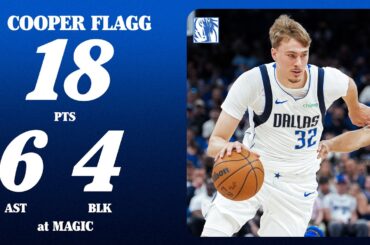 Cooper Flagg (18 PTS 4 BLK) at Orlando Magic | March 5, 2026
