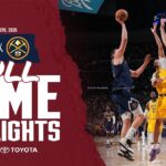 Denver Nuggets WIN vs. Los Angeles Laker | Toyota Game Recap 📺