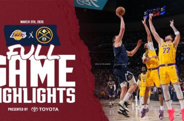 Denver Nuggets WIN vs. Los Angeles Laker | Toyota Game Recap 📺