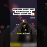 “I want a trade to Oklahoma” - Kevin Durant Postgame interview - Warriors vs Rockets