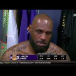LeBron James POSTGAME INTERVIEWS | Los Angeles Lakers loss to Denver Nuggets 120-113