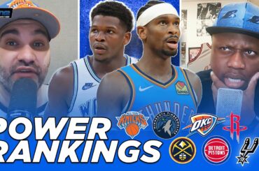 NBA Power Rankings: Thunder are BACK, Wolves are DANGEROUS | The Dime With Josh and Kwab