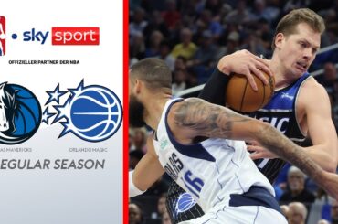 Deutscher Topscorer bei Magic-Sieg gegen Cooper Flaggs Mavs  | NBA Highlights