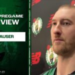 Sam Hauser: Celtics Fans Will LOVE Jayson Tatum's Return | Pregame Interview