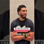 Jayson Tatum Talks About his Journey to Recovery: “Better days ahead.”
