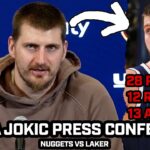 Nikola Jokic on How Close The Nuggets Are To Being "Contenders" Dropping 28-12-13 in WIN vs Lakers