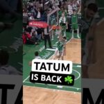 HIGHLIGHTS: Jayson Tatum returns with a dunk and sidestep three ☘️ #jaysontatum #bostonceltics #nba