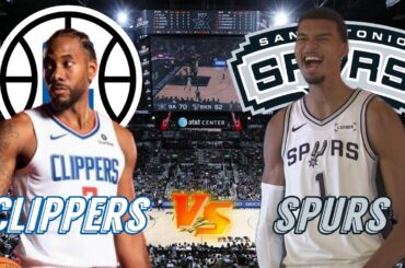 LA Clippers vs San Antonio Spurs Live Play by Play & Scoreboard