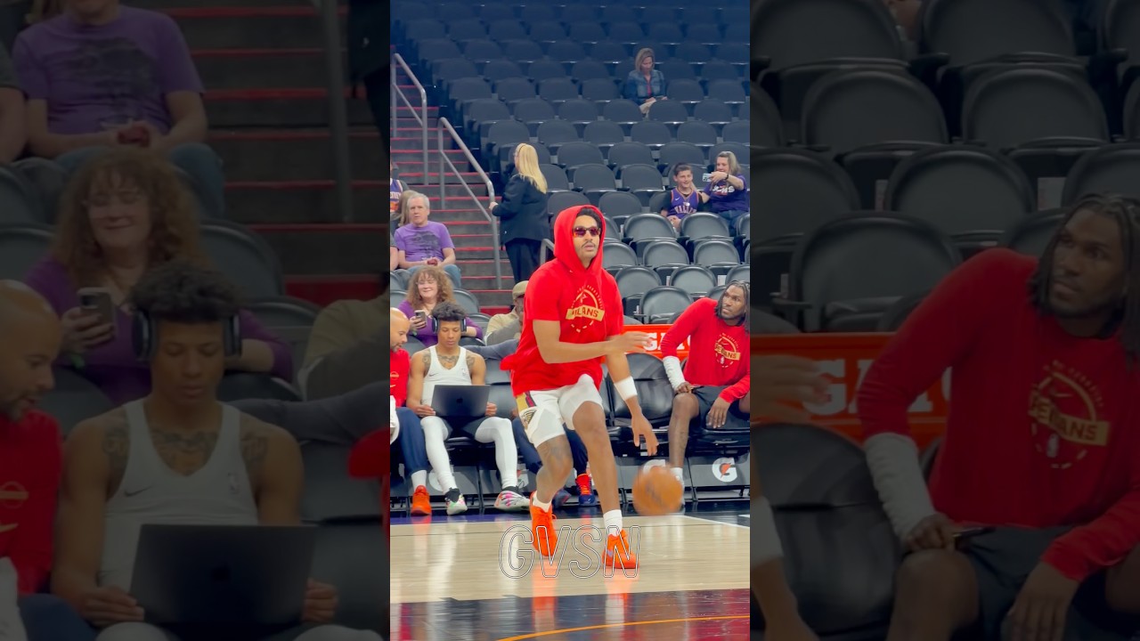 This friggin’ guy 😎😂🏀 #JordanPoole #NewOrleans #Pelicans #Basketball #NBA #Suns #GVSN