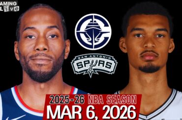 (LIVE) KAWHI VS WEMBY | Los Angeles Clippers vs San Antonio Spurs NBA Live Stream