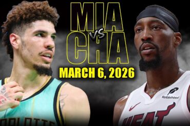 Miami Heat vs Charlotte Hornets Full Game Highlights – March 6, 2026 | NBA Season
