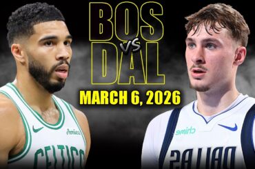 Boston Celtics vs Dallas Mavericks Full Game Highlights – March 6, 2026 | NBA Season