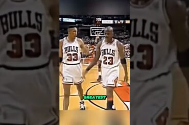 Jordan & Pippen: The Perfect NBA Duo! #nba #basketball #shorts