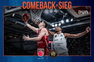 Highlights: BMA365 Bamberg Baskets - Basketball Löwen Braunschweig | easyCredit BBL | Dyn Basketball