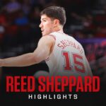 Reed Sheppard (17 points) Highlights vs. Portland Trail Blazers