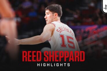 Reed Sheppard (17 points) Highlights vs. Portland Trail Blazers