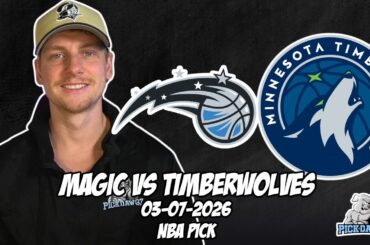 Orlando Magic vs Minnesota Timberwolves 3/7/26 NBA Free Picks & Prediction | NBA Betting Tips