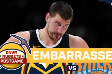 Jamal Murray gets hurt, Nuggets get EMBARRASSED by Knicks | DNVR Nuggets Postgame Show
