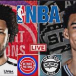 LIVE: DETROIT PISTONS vs SAN ANTONIO SPURS | NBA | PLAY BY PLAY | SCOREBOARD