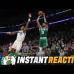 INSTANT REACTION: Jayson Tatum SHINES in his season debut