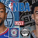 LIVE: SAN ANTONIO SPURS vs LOS ANGELES CLIPPERS | NBA | PLAY BY PLAY | SCOREBOARD