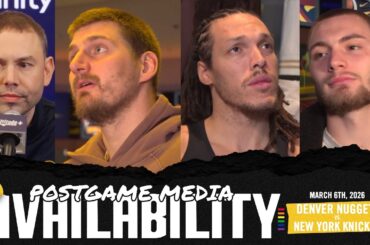 ALL Denver Nuggets Postgame Media vs. NYK 🎙️