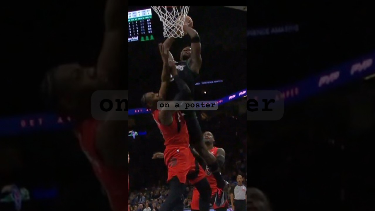 Anthony Edwards POSTER DUNK on RJ Barrett 😳 “So I Dunked On ’Em!” | Ronnie C Sports