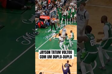 TATUM COM DUPLO-DUPLO em sua volta! ☘️🔥 #nba