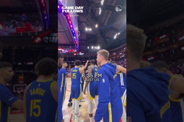 Draymond Green's Game Routine in Houston | #shorts